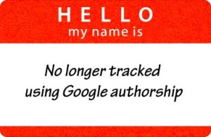 Google authorship is dead. Long live Google Authorship.