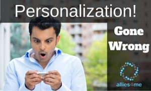 problems with marketing personalization