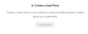 Create a Lead Flow HubSpot