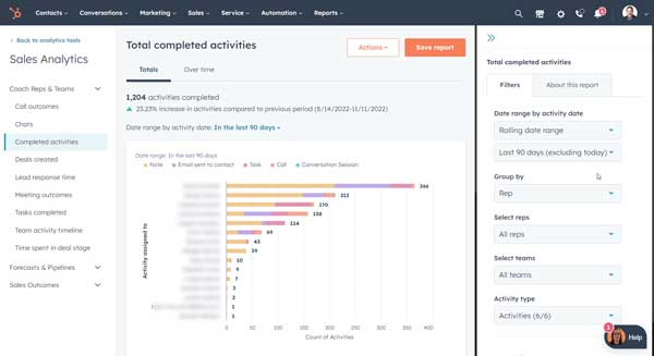 Sales Analytics Report Builder